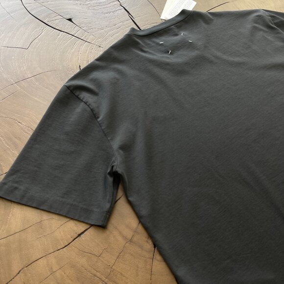 Maison Margiela - Relaxed Signature Iconic Logo Embroidered Distressed T FW24 - Picture 10 of 16